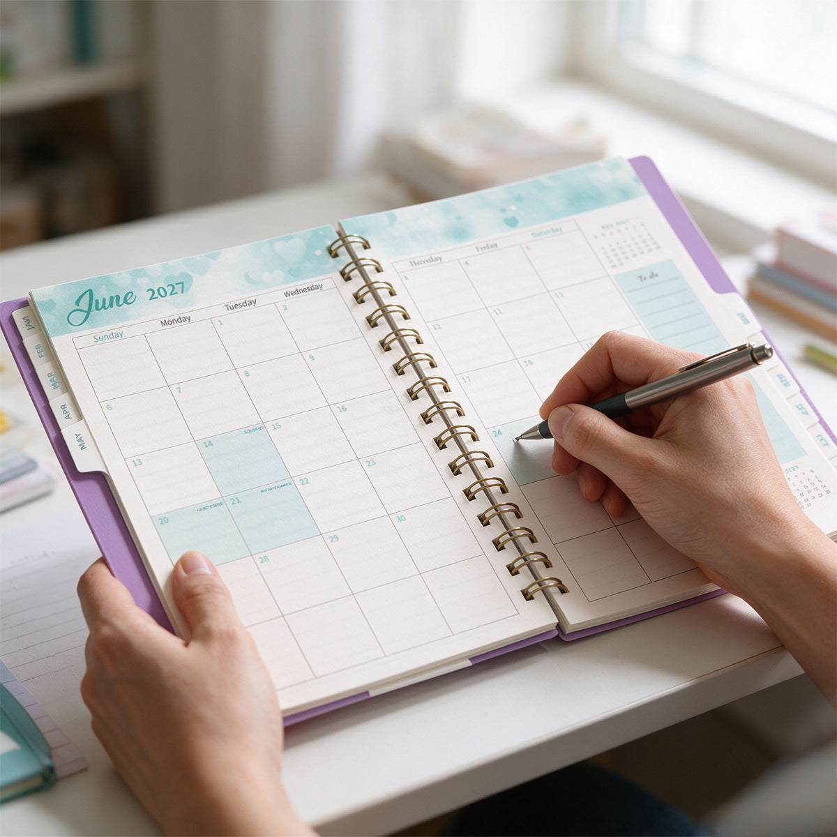 Ravoreli 2027 A5 PP-Cover Spiral Planner - product image 2