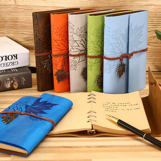 Ravoreli Vintage Faux-Leather Loose-Leaf Journal - product image 1