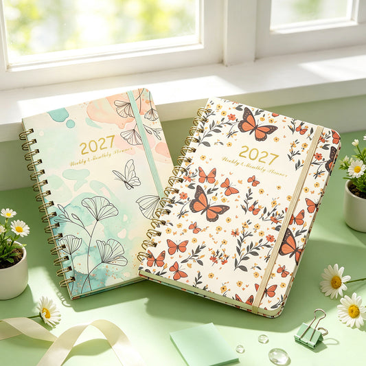 Ravoreli 2027 Floral A5 Spiral Planner - product image 1