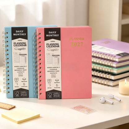 Ravoreli 2027 A5 PP-Cover Spiral Planner - product image 1